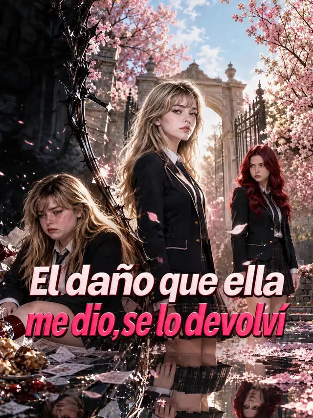 El daño que ella me dio, se lo devolví ポスター