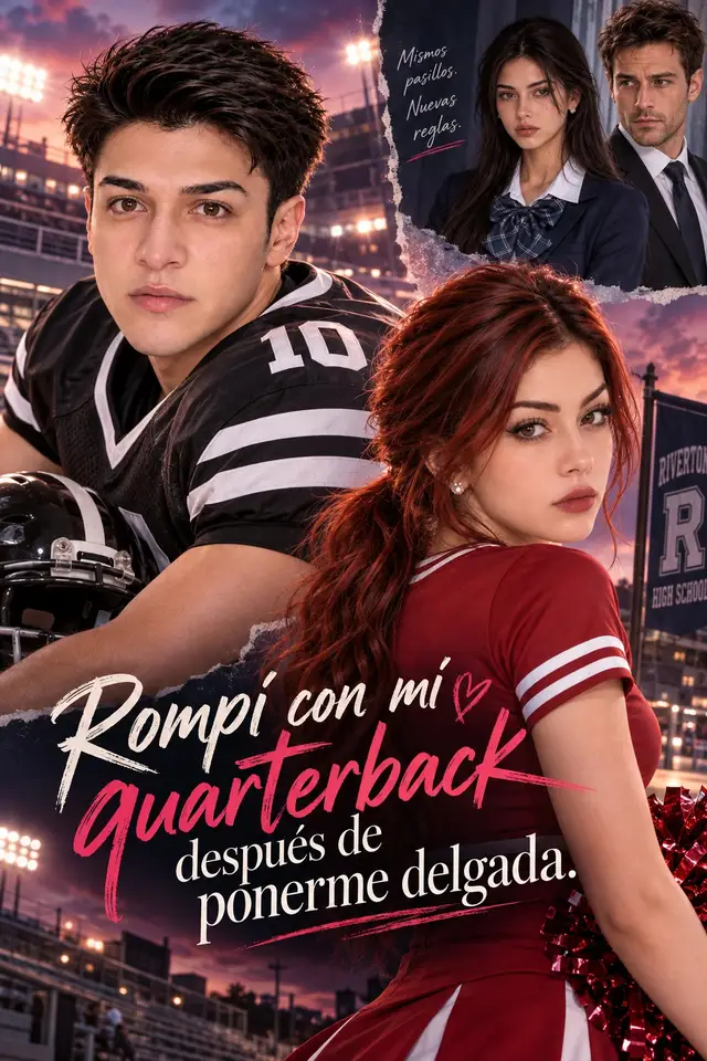 Rompí con mi quarterback después de ponerme delgada ポスター