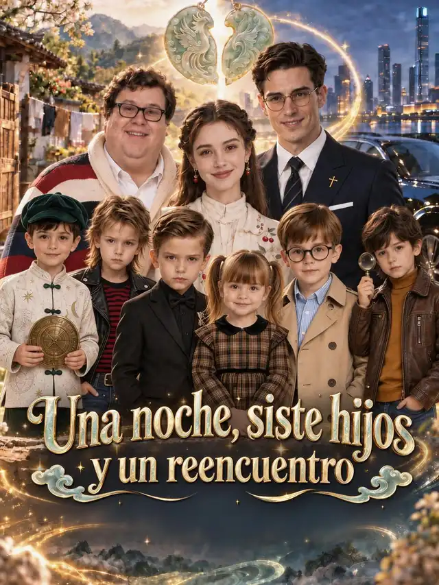 Una noche, siete hijos y un reencuentro ポスター