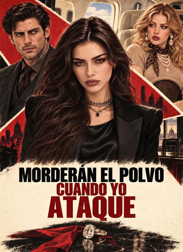 Morderán el polvo cuando yo ataque póster