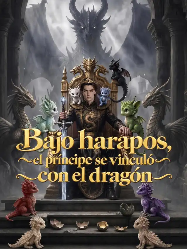 Bajo harapos, el príncipe se vinculó con el dragón ملصق