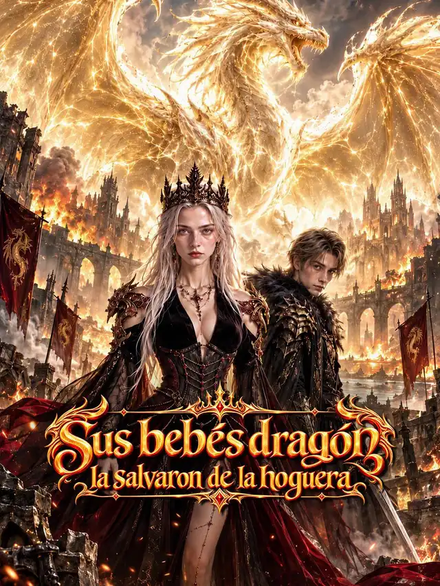 Sus bebés dragón la salvaron de la hoguera​ ملصق