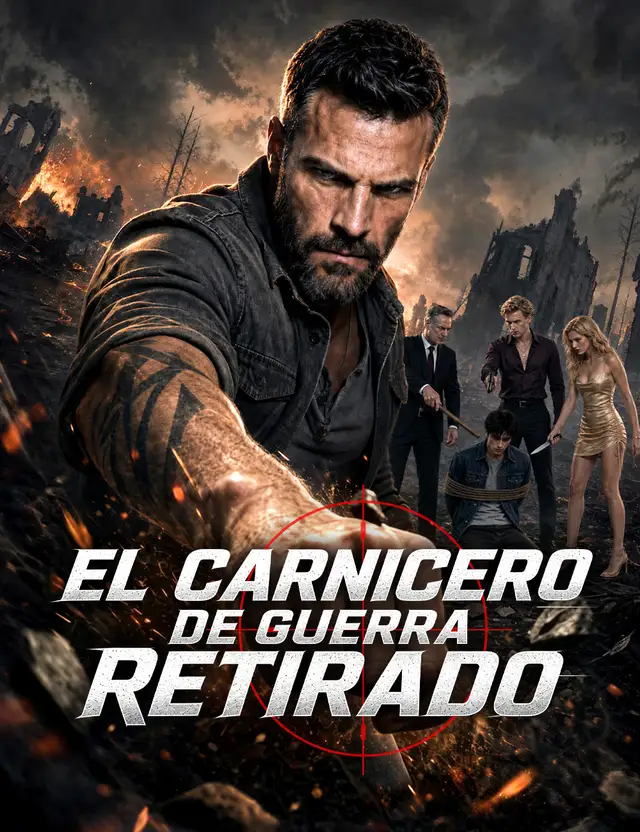 El carnicero de guerra retirado(Doblado) póster