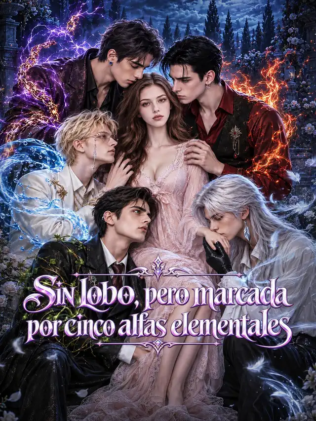 Sin lobo, pero marcada por cinco alfas elementales ポスター