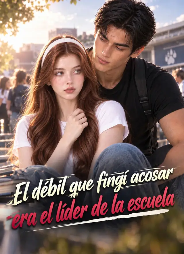 El débil que fingí acosar era el líder de la escuela ملصق