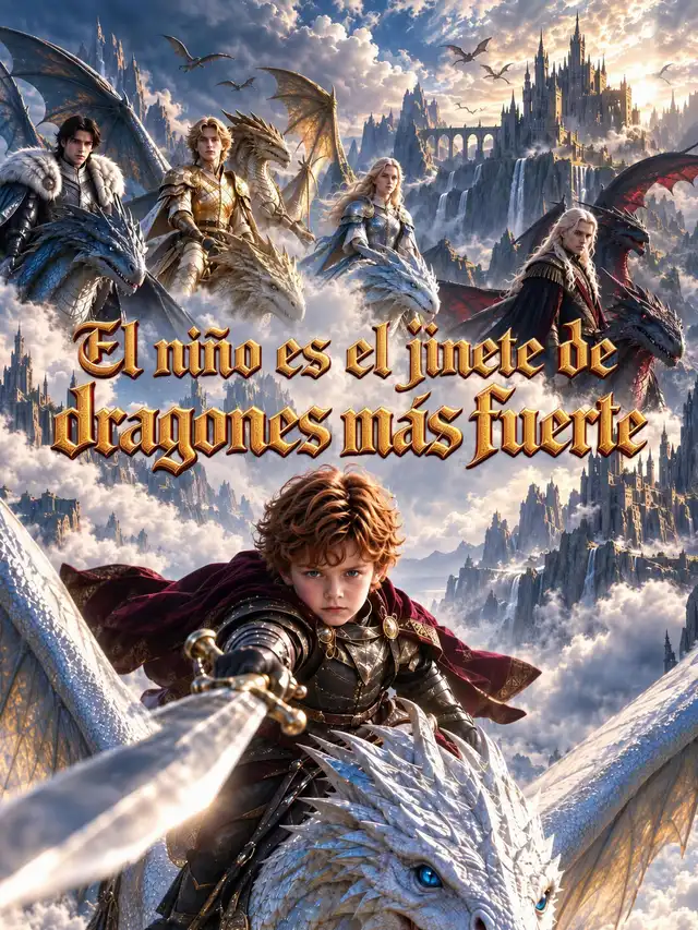 El niño es el jinete de dragones más fuerte póster