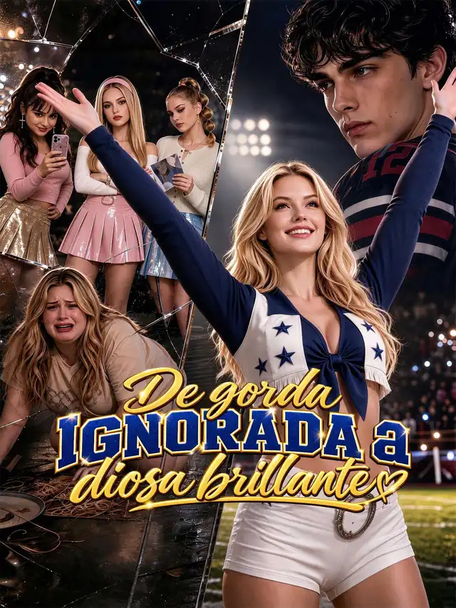 De gorda ignorada a diosa brillante póster