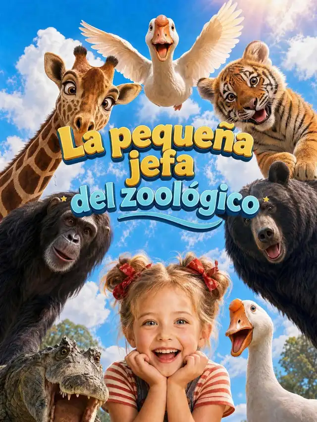 La pequeña jefa del zoológico 포스터