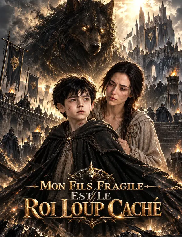 Mon fils fragile est le Roi Loup caché affiche