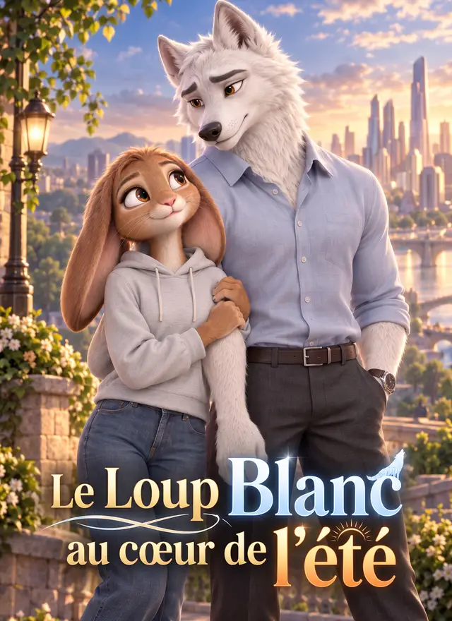 Le Loup Blanc au cœur de l’été poster