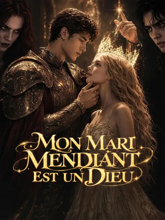 MON MARI MENDIANT EST UN DIEU ملصق