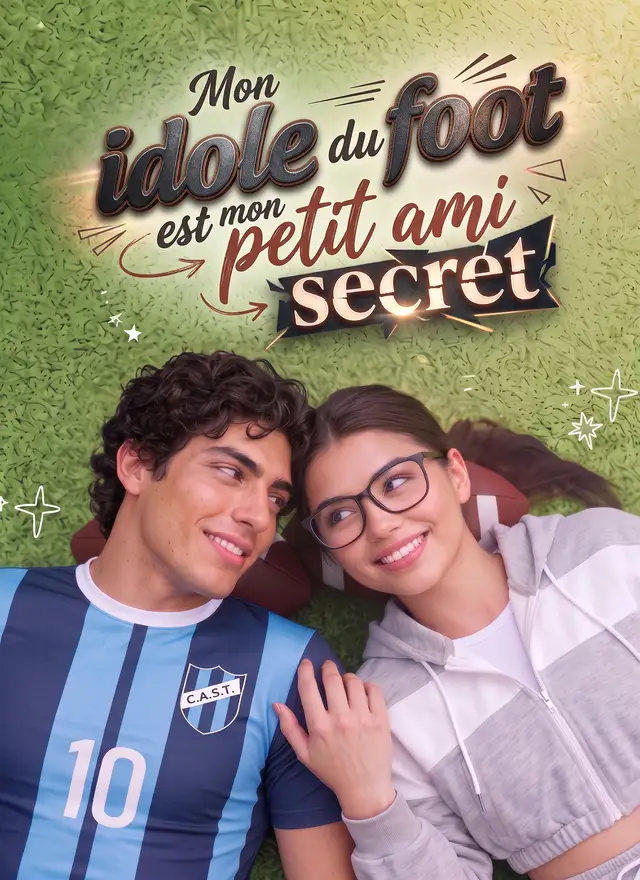 Mon idole du foot est mon petit ami secret affiche