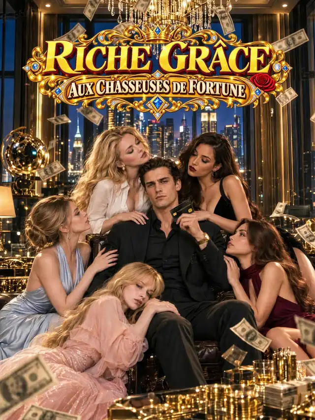 RICHE GRÂCE AUX CHASSEUSES DE FORTUNE ポスター