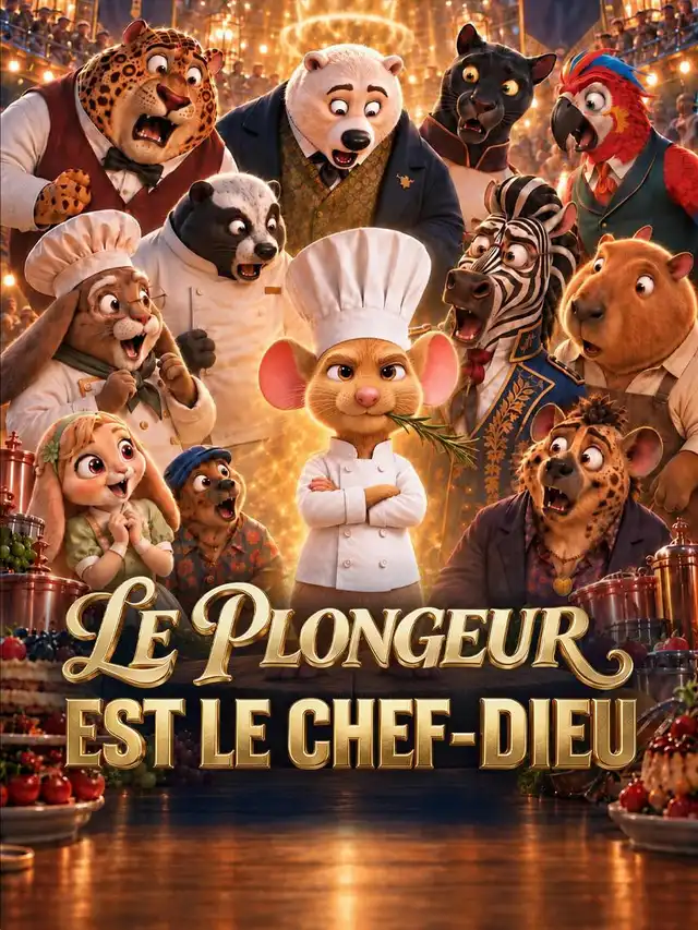 LE PLONGEUR EST LE CHEF-DIEU affiche