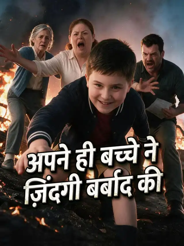 अपने ही बच्चे ने ज़िंदगी बर्बाद की 海報