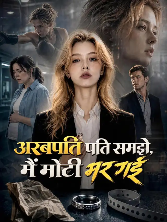 अरबपति पति समझे, मैं मोटी मर गई ملصق