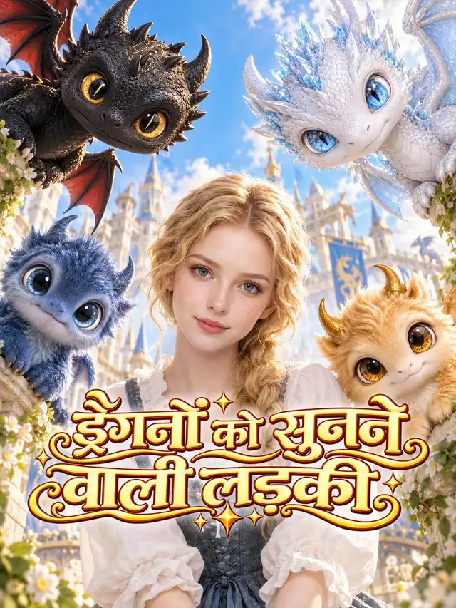 ड्रैगनों को सुनने वाली लड़की ملصق