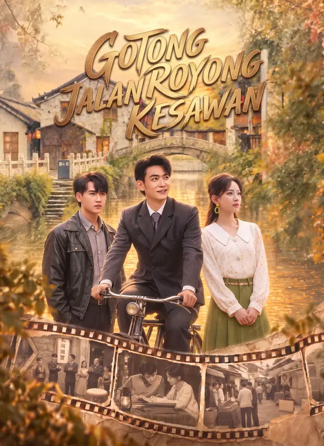 Gotong Royong Jalan Kesawan ポスター