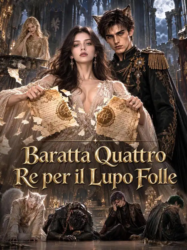 Baratta Quattro Re per il Lupo Folle ポスター