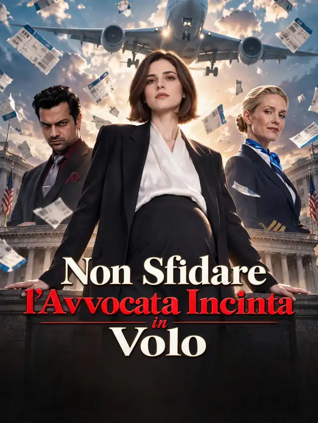 Non Sfidare l’Avvocata Incinta in Volo ملصق