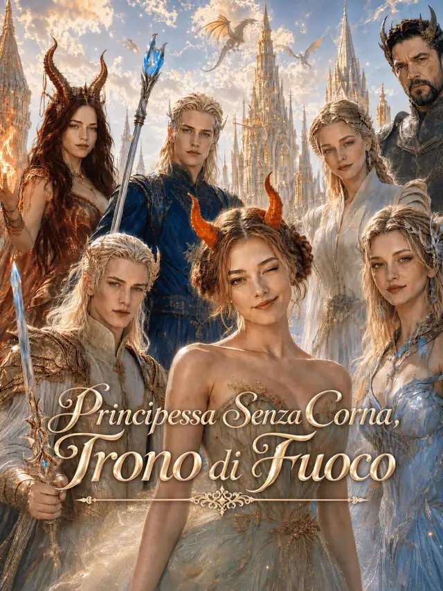 Principessa Senza Corna, Trono di Fuoco ポスター