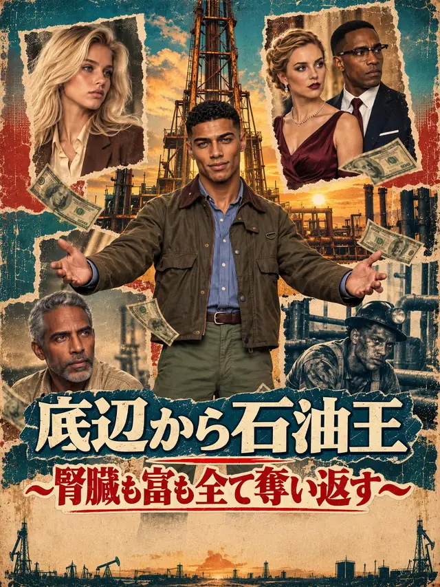 底辺から石油王～腎臓も富も全て奪い返す～ ポスター