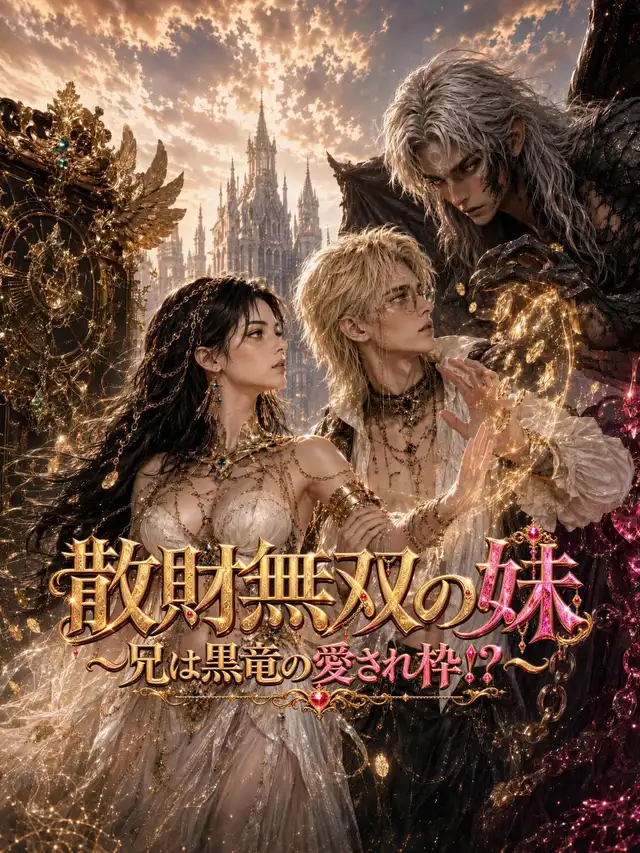 散財無双の妹～兄は黒竜の愛され枠！？～ ポスター