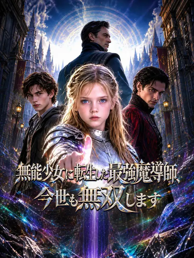 無能少女に転生した最強魔導師、今世も無双します ポスター