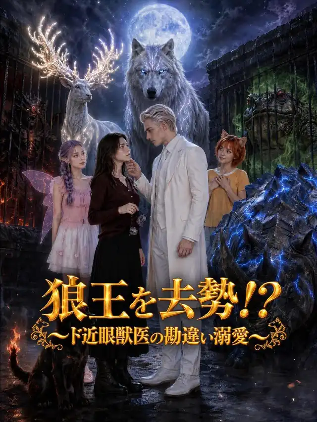 狼王を去勢！？～ド近眼獣医の勘違い溺愛～ poster