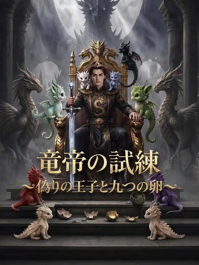 竜帝の試練~偽りの王子と九つの卵~ โปสเตอร์