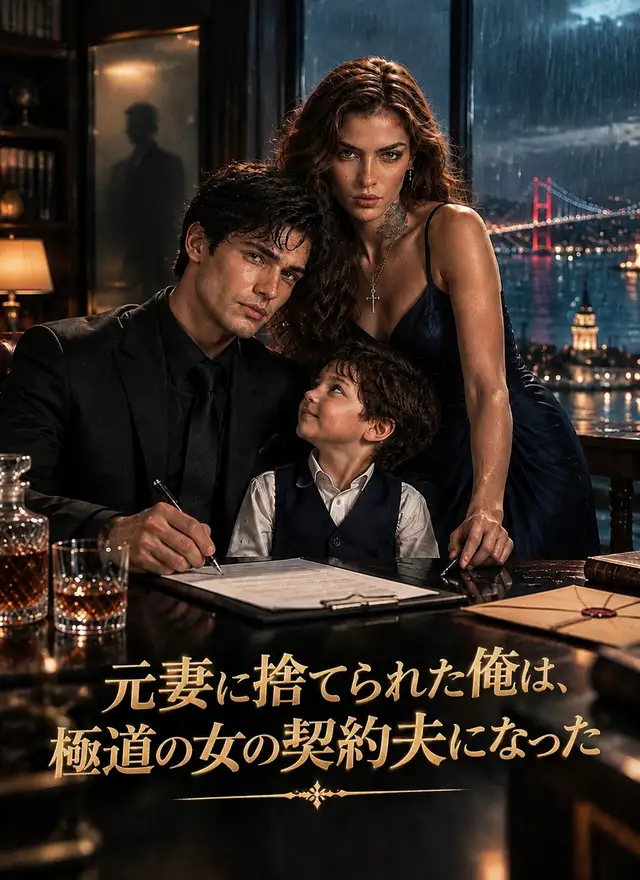 [吹替]元妻に捨てられた俺は、極道の女の契約夫になった ポスター