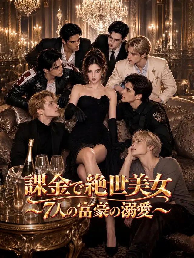課金で絶世美女～7人の富豪の溺愛～ ポスター