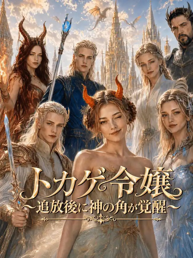 トカゲ令嬢~追放後に神の角が覚醒~ โปสเตอร์