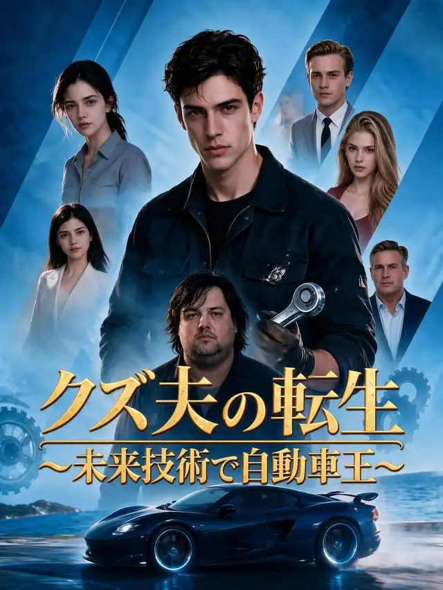 クズ夫の転生～未来技術で自動車王～ โปสเตอร์