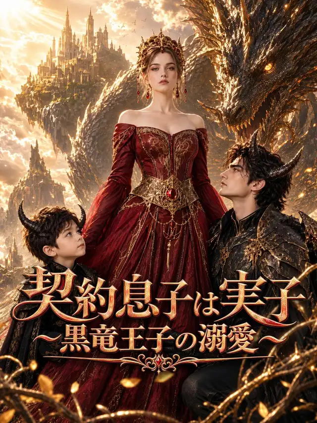 契約息子は実子～黒竜王子の溺愛～ 海報