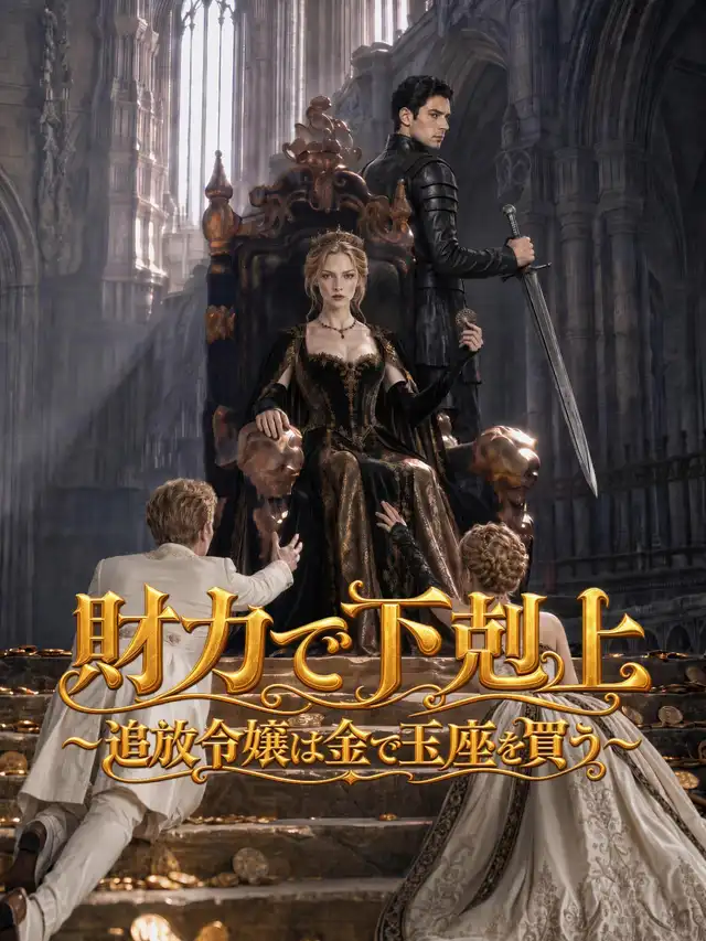 財力で下剋上～追放令嬢は金で玉座を買う～ poster