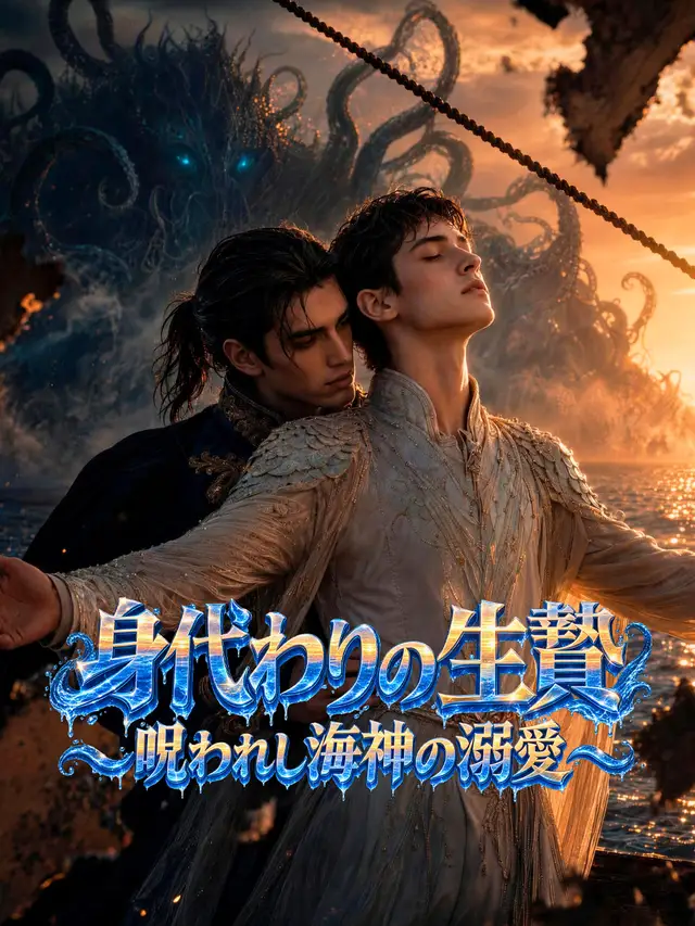 身代わりの生贄~呪われし海神の溺愛~ โปสเตอร์