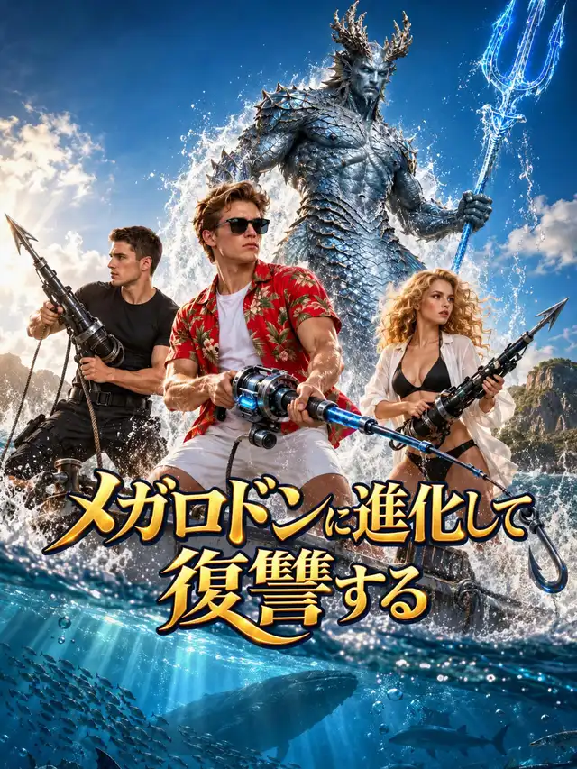 メガロドンに進化して復讐する โปสเตอร์