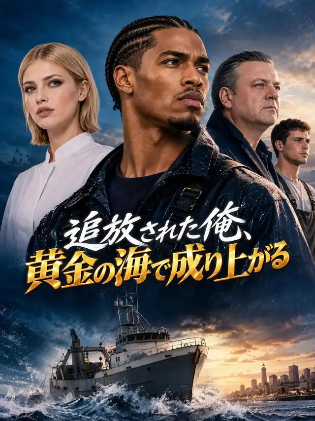 追放された俺、黄金の海で成り上がる ポスター