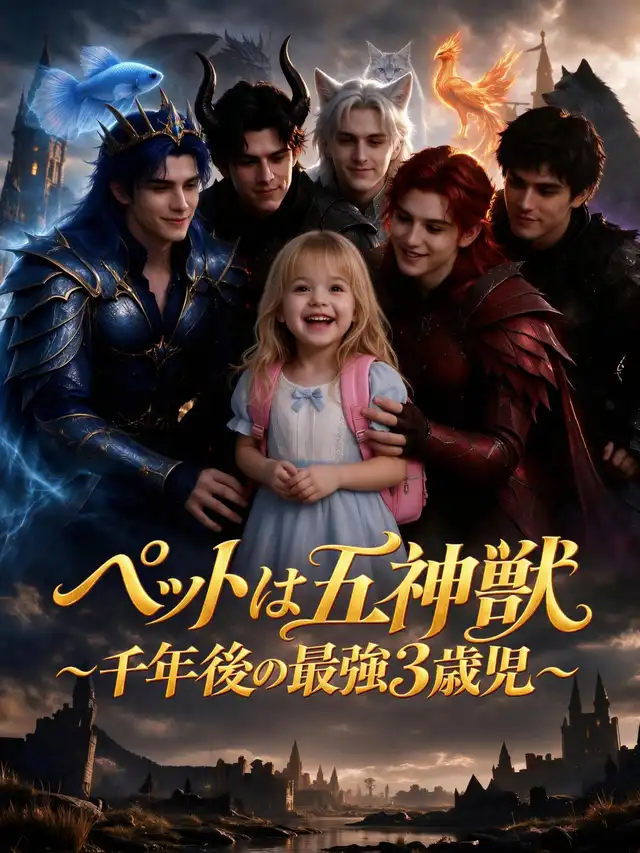 ペットは五神獣～千年後の最強3歳児～ โปสเตอร์