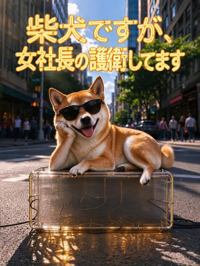 柴犬ですが、女社長の護衛してます โปสเตอร์