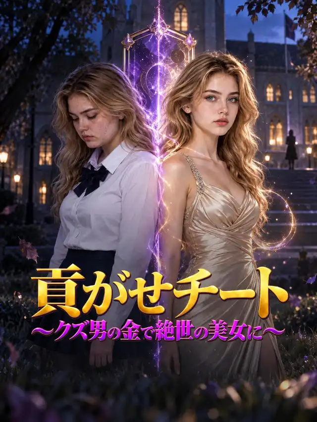 貢がせチート～クズ男の金で絶世の美女に～ ポスター