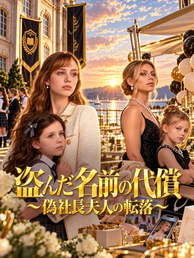 盗んだ名前の代償 ～偽社長夫人の転落～ โปสเตอร์