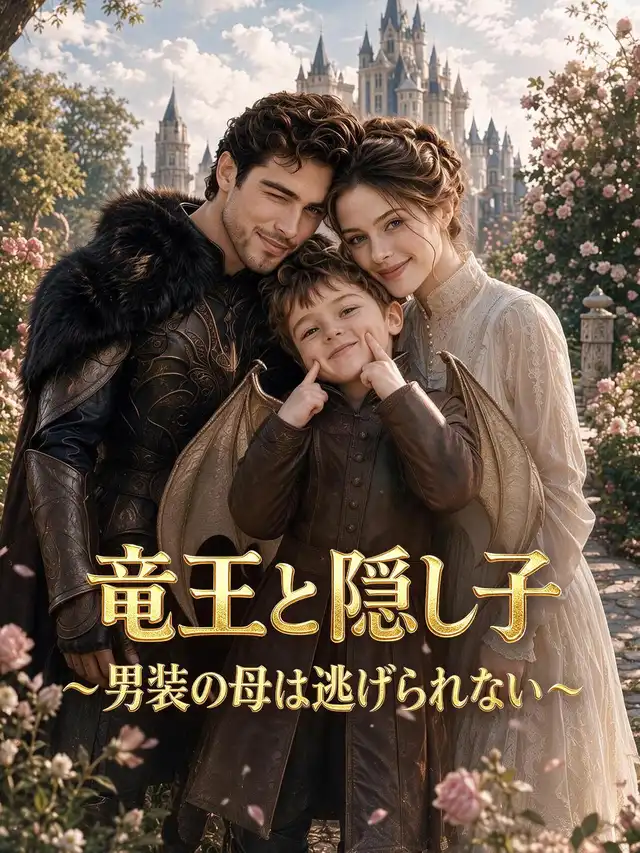 竜王と隠し子~男装の母は逃げられない~ ポスター