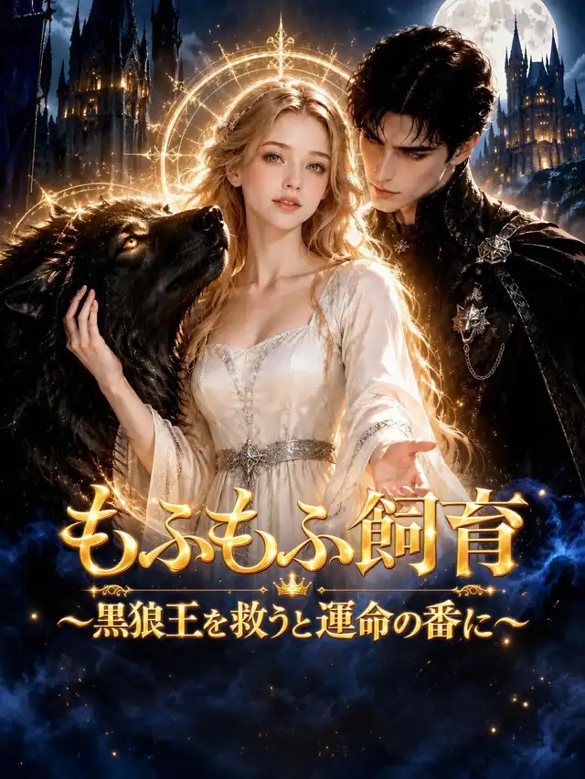 もふもふ飼育～黒狼王を救うと運命の番に～ ポスター