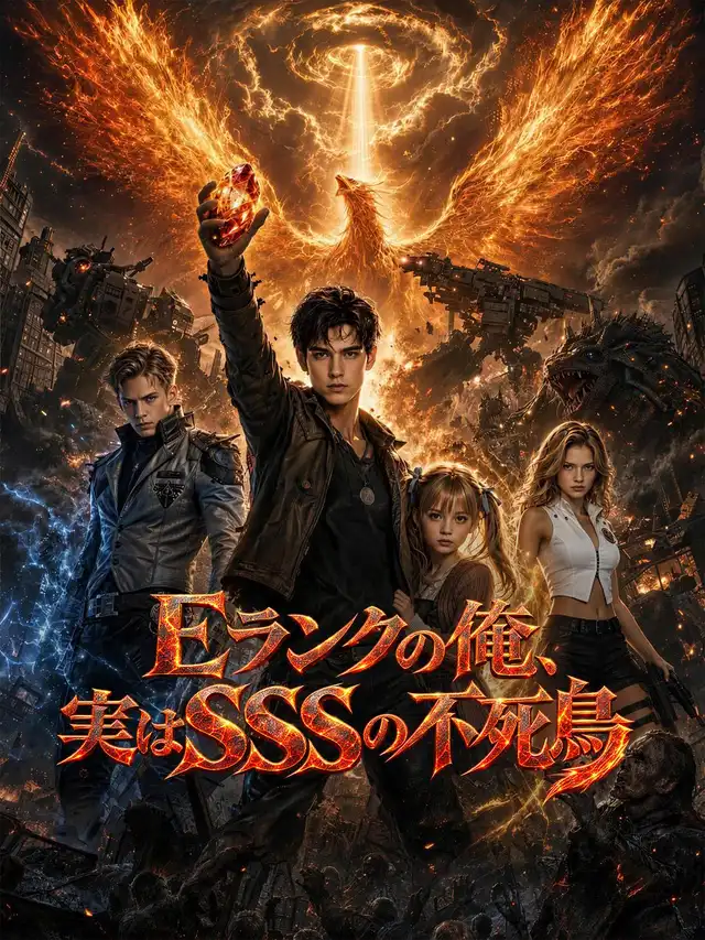 Eランクの俺、実はSSSの不死鳥 ポスター