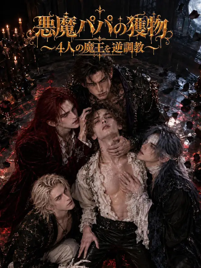 悪魔パパの獲物～４人の魔王を逆調教～ ポスター