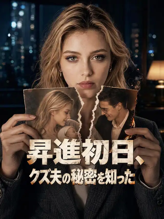 昇進初日、クズ夫の秘密を知った ポスター