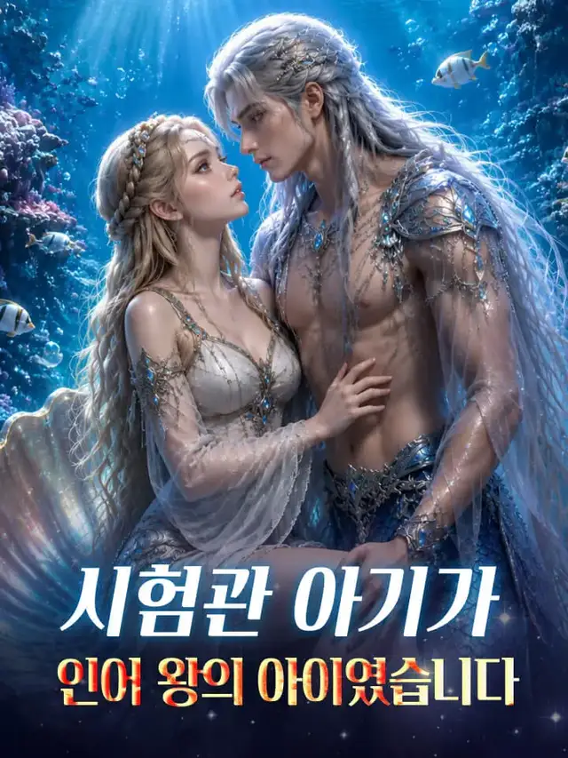 시험관 아기가 인어 왕의 아이였습니다 포스터