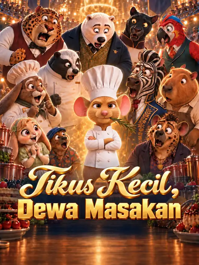 Tikus Kecil, Dewa Masakan 포스터